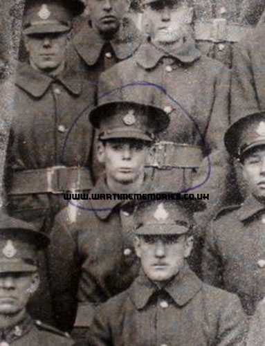 Ken Rowland in regimental picture 1940